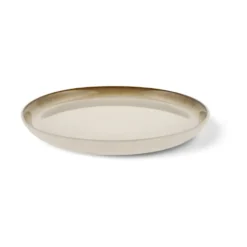 Bitz tallrik gastro Ø 21 cm, Vit-gräddvit