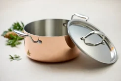 Blomsterbergs gryta med lock 3 L, Koppar