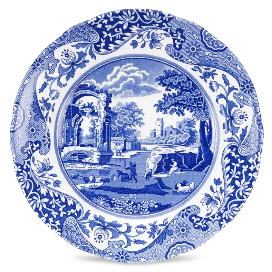 Blue Italian assiett, 20 cm