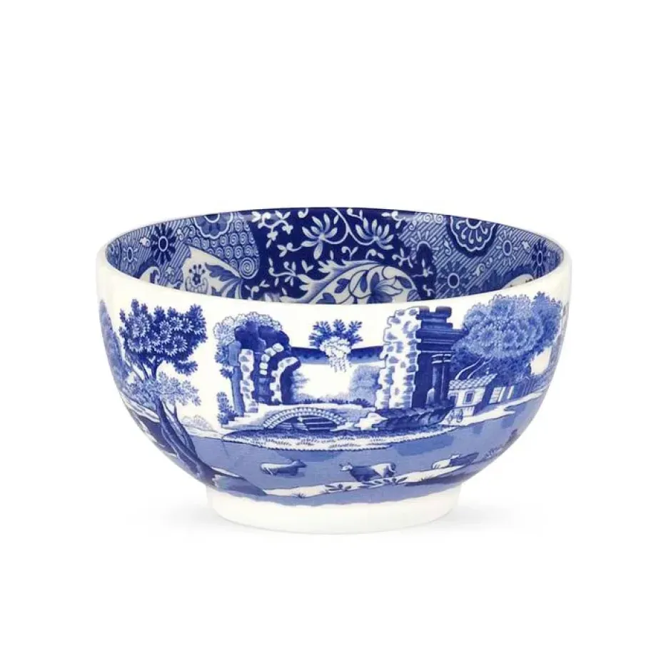 Blue Italian djup skål, Ø 11 cm