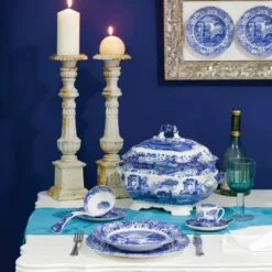 Blue Italian djup tallrik, Ø 23 cm