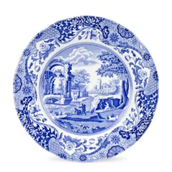 Blue Italian tallrik, 27 cm