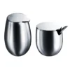 Bodum Columbia sockerskål & gräddkanna, blank