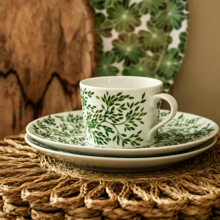 Botanica Myrten assiett Ø21, Grön