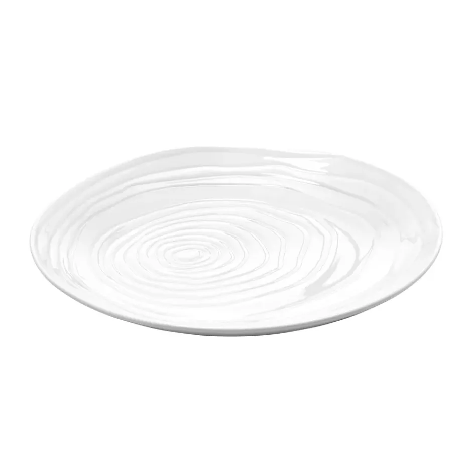 Boulogne tallrik 26,5 cm, Vit