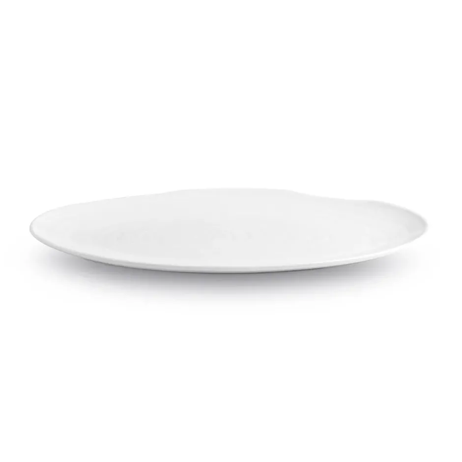 Boulogne tallrik oval 16,5x23 cm, Vit