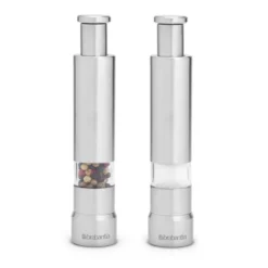 Brabantia salt- och pepparkvarn set, matt steel