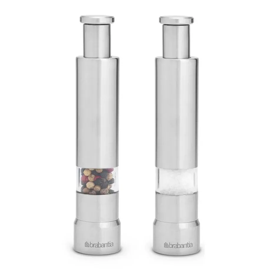 Brabantia salt- och pepparkvarn set, matt steel