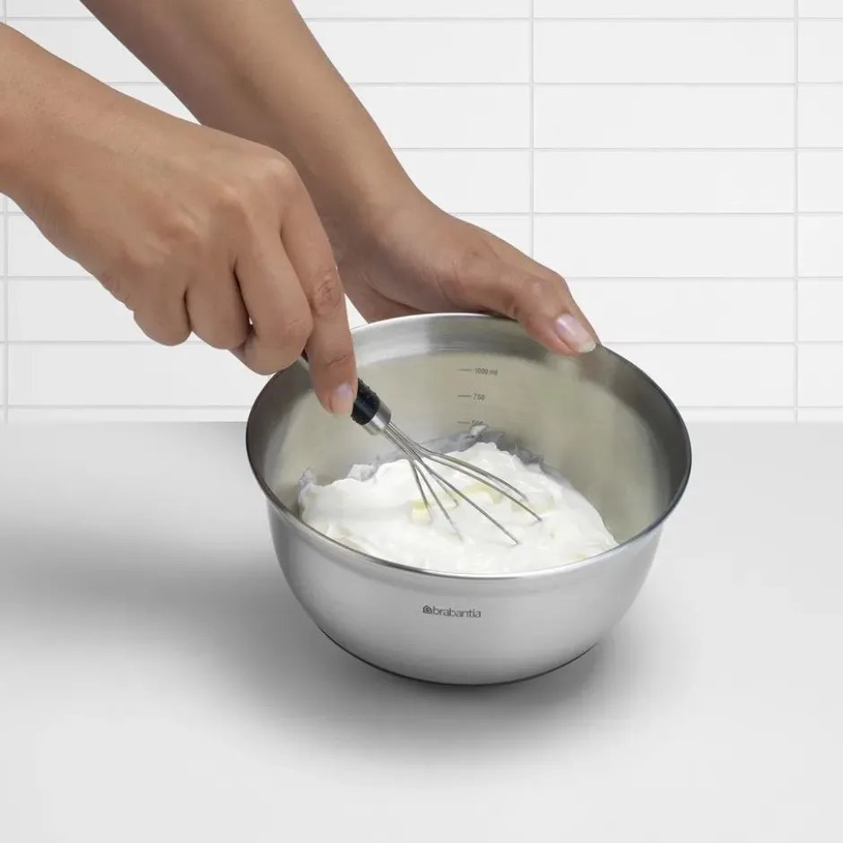Brabantia tillredningsskål, svart 1 liter
