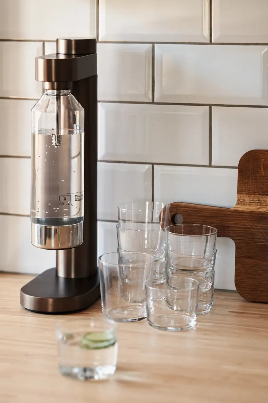 Brus flaska till kolsyremaskin 1,15 L, Steel