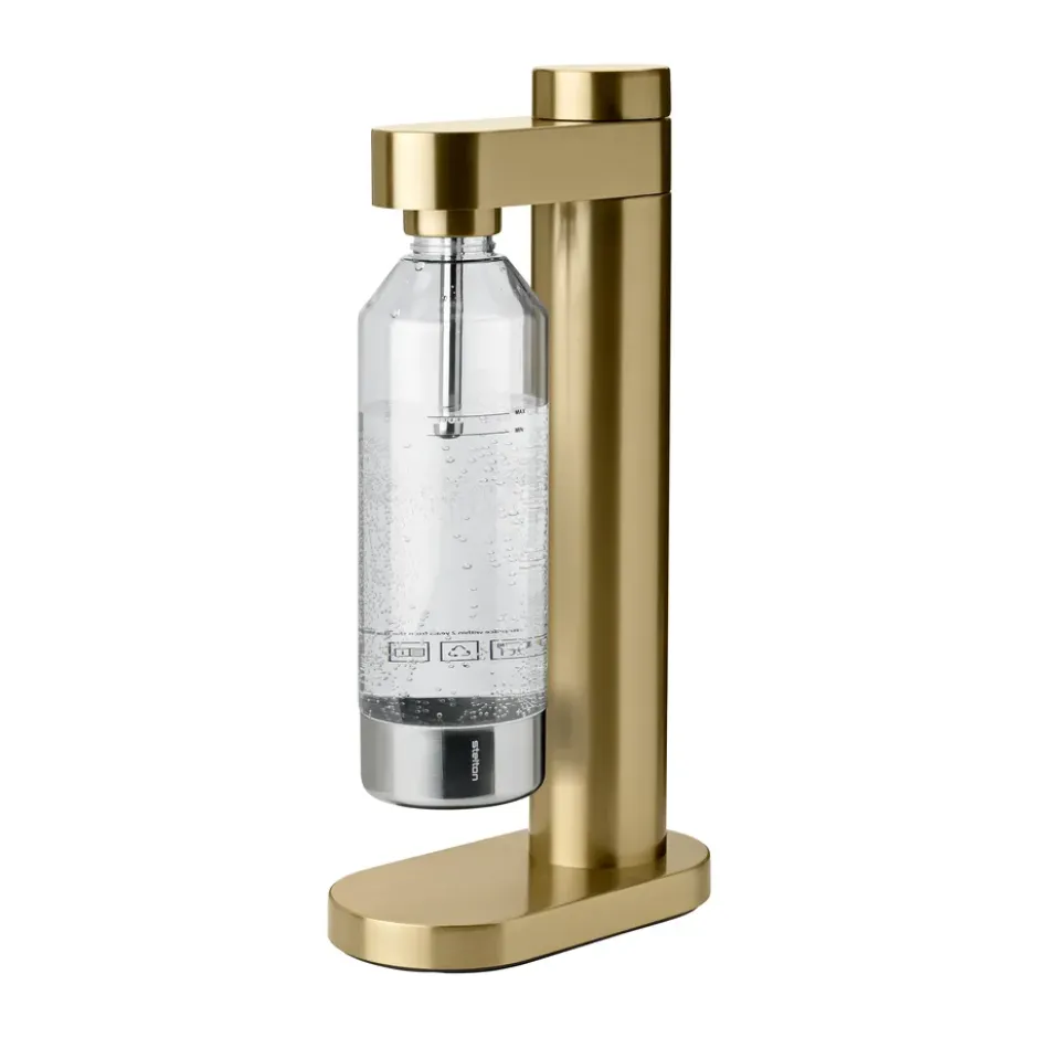 Brus kolsyremaskin, Brushed brass