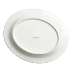 Bubbles oval tallrik 20 cm, Sand