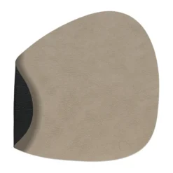 Bull bordstablett vändbar curve L 1 st, Warm grey-black