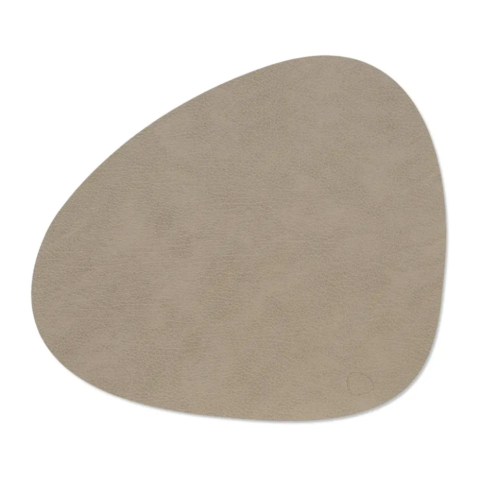 Bull bordstablett vändbar curve L 1 st, Warm grey-black