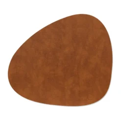 Bull bordstablett vändbar curve L 1 st, Cognac-black