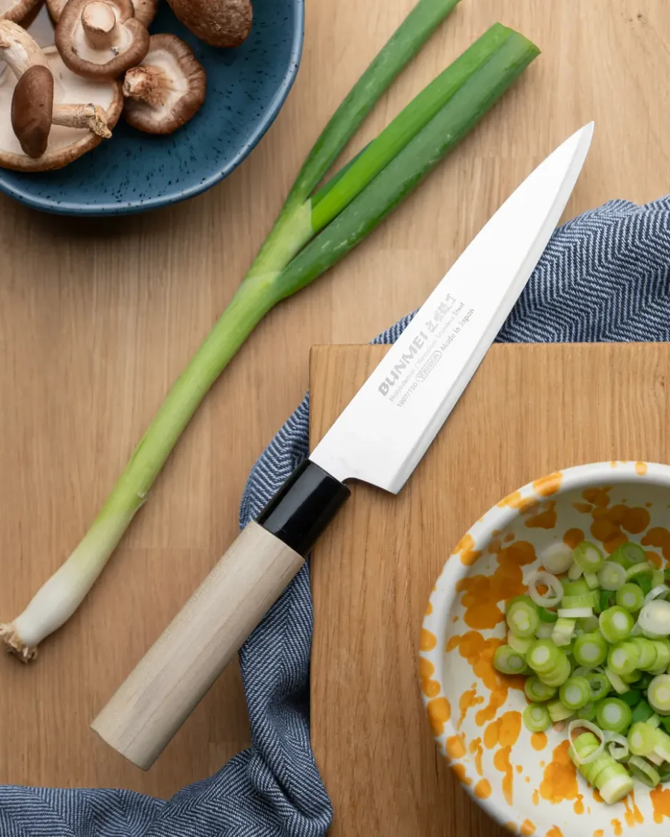Bunmei allkniv 15 cm, Rostfritt stål