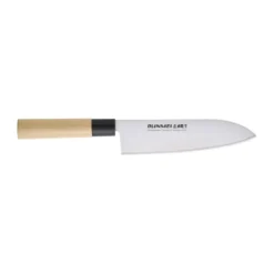 Bunmei santokukniv 18 cm, Rostfritt stål
