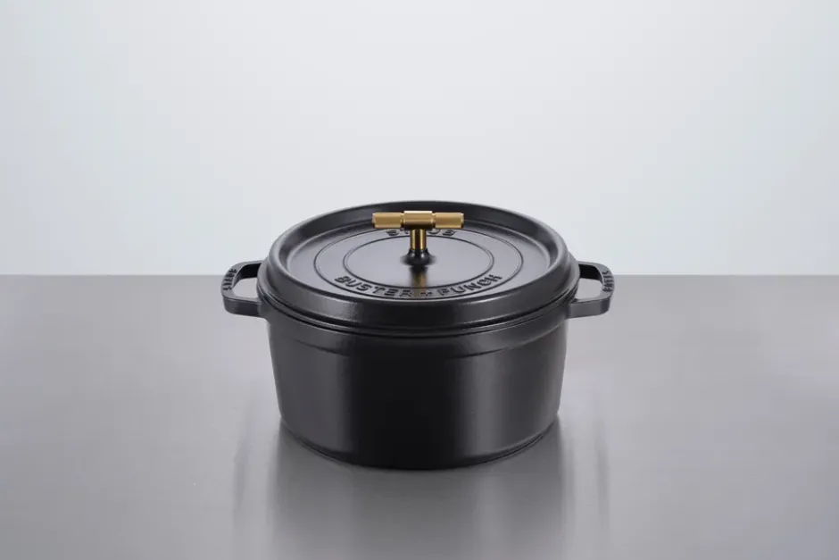 Buster & Punch gryta gjutjärn mässing, 6,75 L