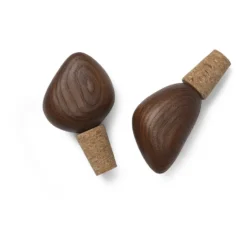 Cairn vinförslutare 2-pack, dark brown