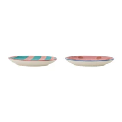 Caramella tallrik Ø16 cm 2 delar, Rosa
