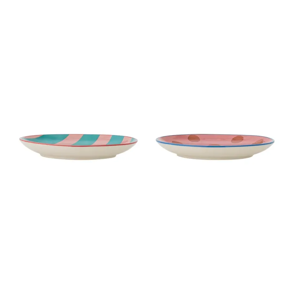 Caramella tallrik Ø16 cm 2 delar, Rosa