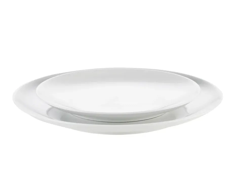 Cecil tallrik flat vit, Ø16 cm