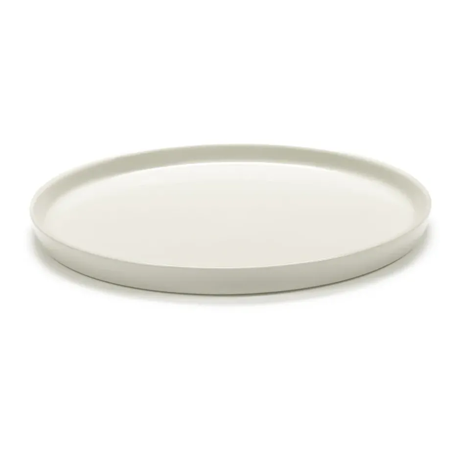 Cena tallrik hög L Ø26 cm, Ivory