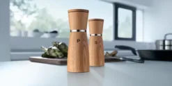 Ceramill Nature salt- och pepparkvarn set, Ek