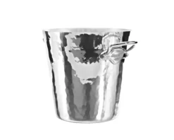 Champagnekylare rund Ø20 cm, Aluminium