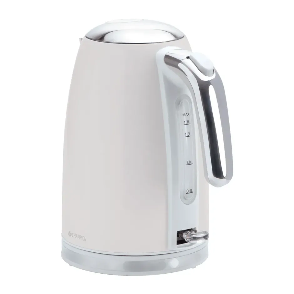 Champion Creme White vattenkokare, Beige, 1,7 L