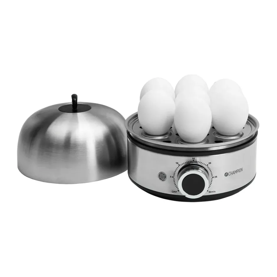 Champion äggkokare 7 ägg, Rostfritt stål