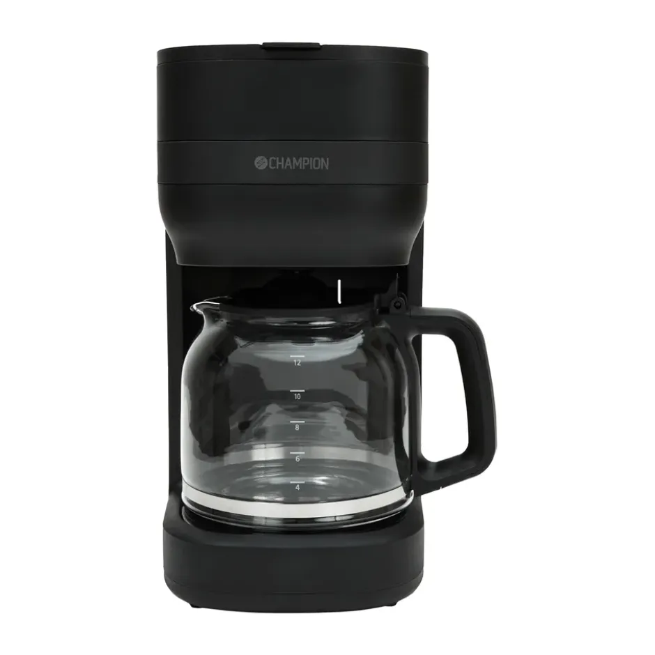 Champion kaffebryggare, Mattsvart, 1,5 L