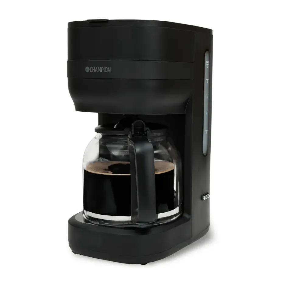 Champion kaffebryggare, Mattsvart, 1,5 L