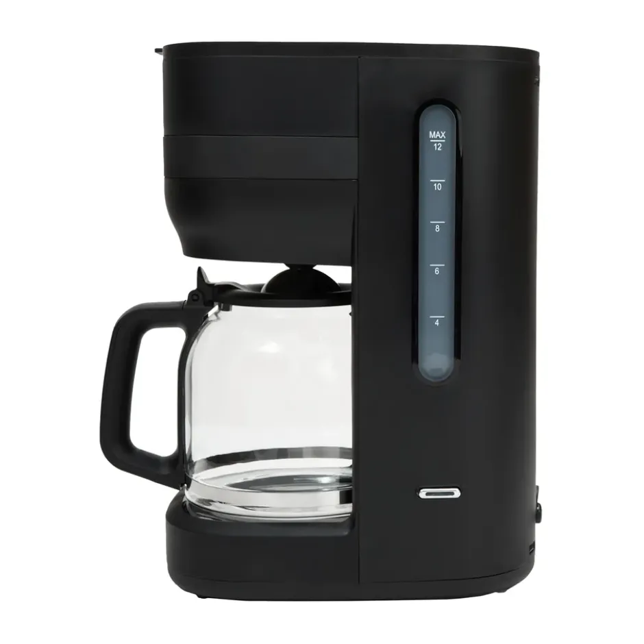 Champion kaffebryggare, Mattsvart, 1,5 L
