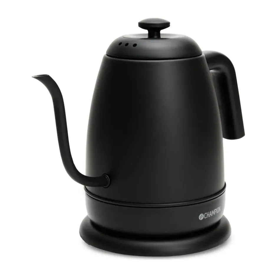 Champion Pour Over Elegant vattenkokare, Mattsvart, 1 L