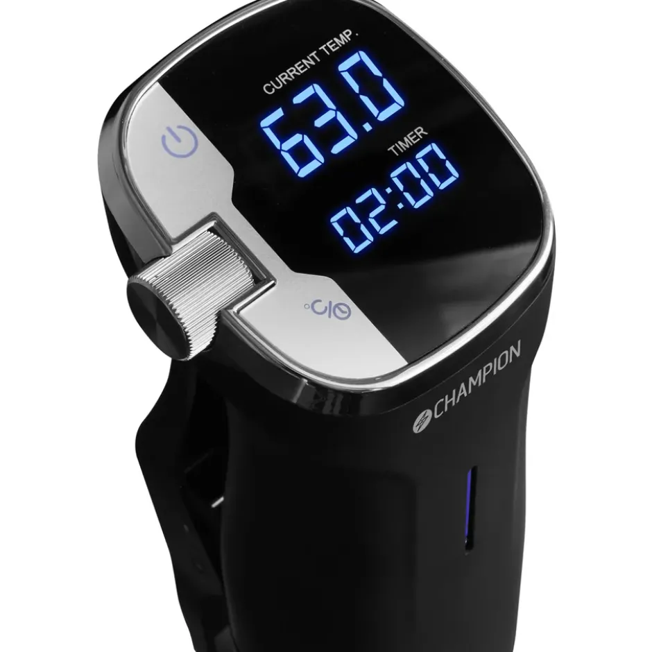 Champion Precision sous vide, Rostfritt stål-svart