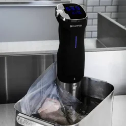 Champion Precision sous vide, Rostfritt stål-svart
