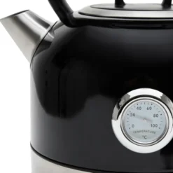 Champion Retro vattenkokare, Svart, 1,7 L