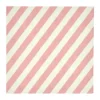 Check & Stripes pappersservett 25x25 cm 20-pack, Beige