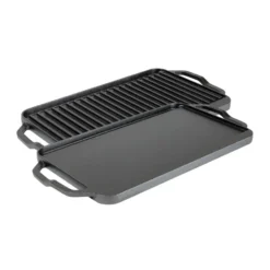 Chef collection vändbar stek- och grillplatta, 50x25 cm