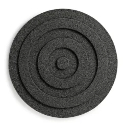 Circle rund grytunderlägg Ø20 cm, Svart