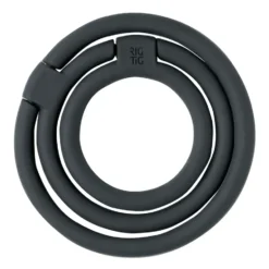 CIRCLES grytunderlägg Ø13 cm, Svart