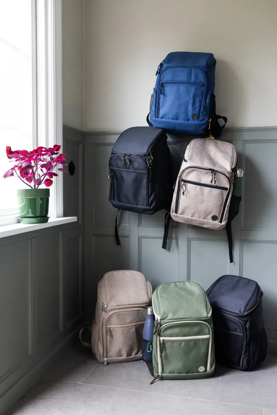 City kylryggsäck 21 L, Beige