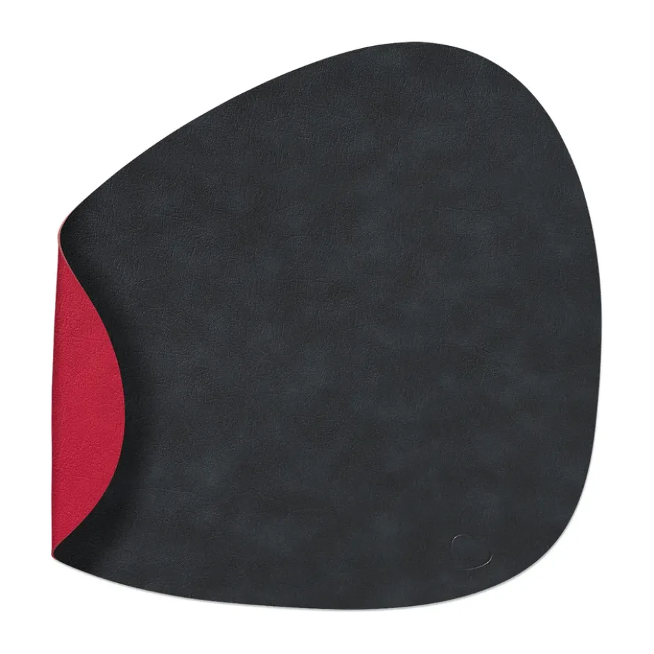 Cloud bordstablett vändbar curve L 1 st, Black-red