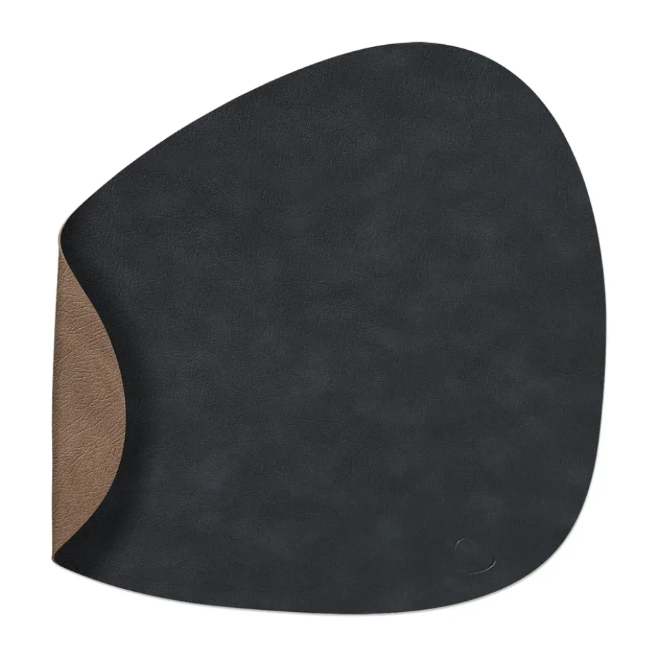 Cloud bordstablett vändbar curve L 1 st, Black-brown