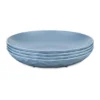 Club djup tallrik Ø22 cm 4-pack biocirk termoplast, Nature flower blue
