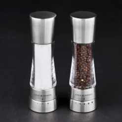 Cole & Mason Derwent salt- och pepparkvarnset 19 cm, Silver
