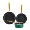 Combekk Element gryt- och stekpanneset 4-delar, Holly Green