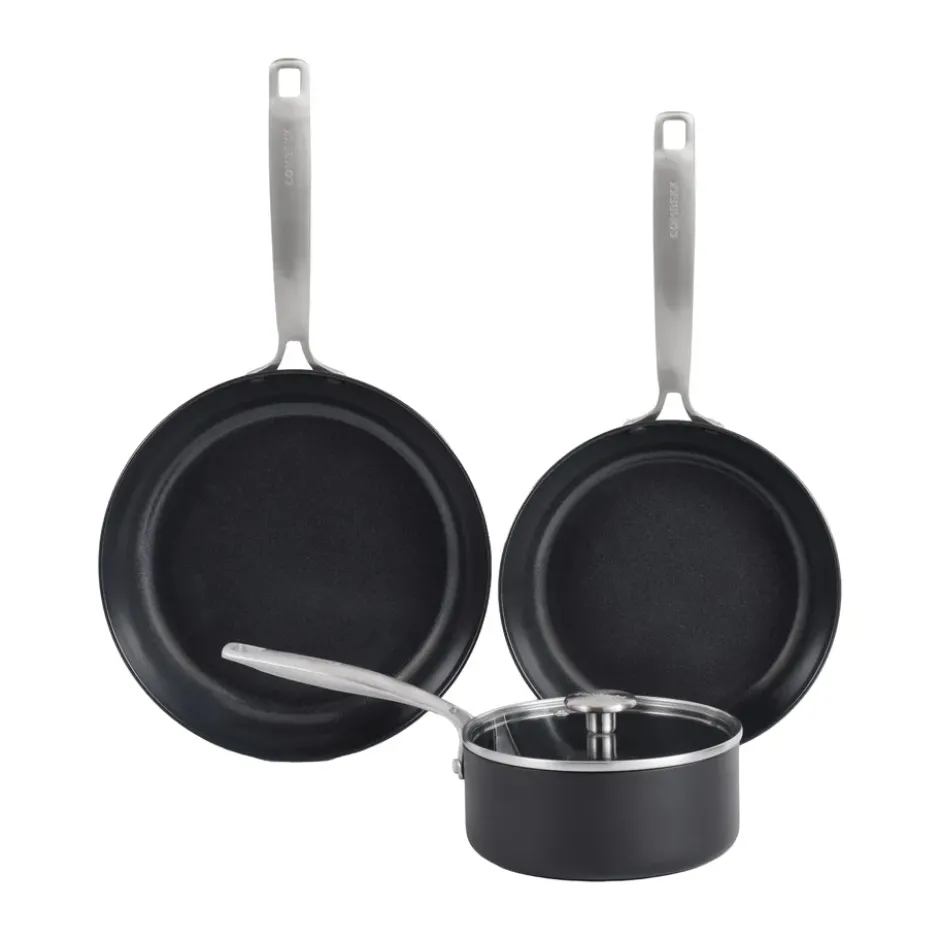 Combekk Element gryt- och stekpanneset 4-delar, Black