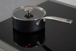 Combekk Element kastrull med lock aluminium svart, Ø18 cm
